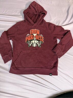 Youth small Boys Under Armour Project Rock Hoodie